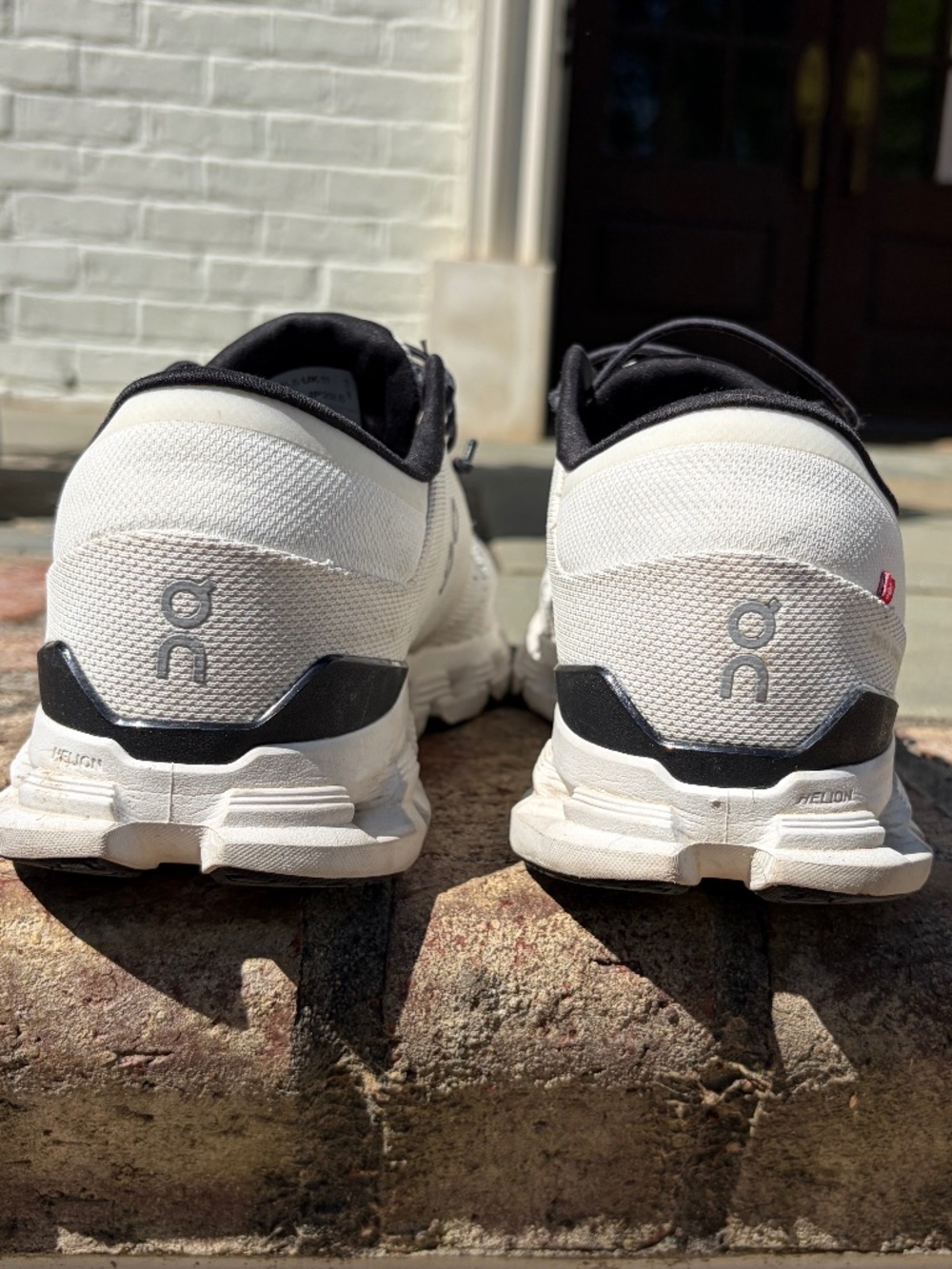 ON Running shoes men Cloud X 4 ivory black 11.5 - Picture 4 of 13